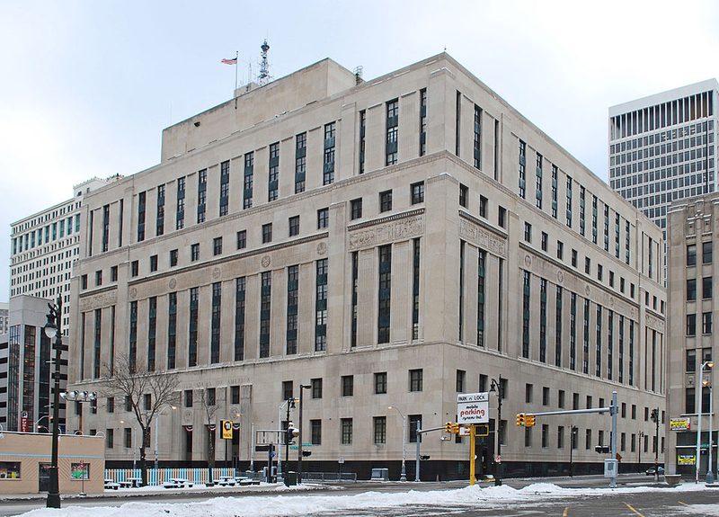 Theodore Levin United States Courthouse, Detroit, where the Warner v. Gilbarco ruling issued