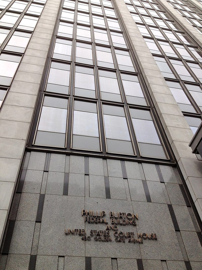 Phillip Burton Federal Building, San Francisco, home of the U.S. District Court for the Northern District of California