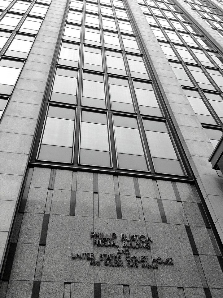 Phillip Burton Federal Building, San Francisco, home of the U.S. District Court for the Northern District of California