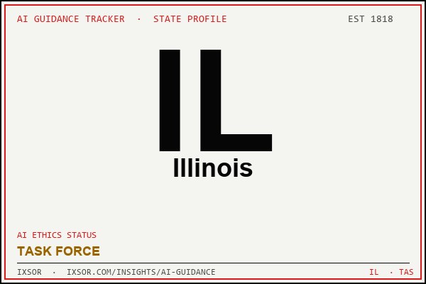 Illinois AI ethics guidance status badge — IXSOR
