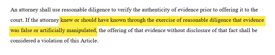 Representative text from Louisiana AI ethics guidance, highlighted — IXSOR rendering