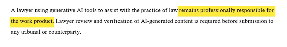 Representative text from Missouri AI ethics guidance, highlighted — IXSOR rendering