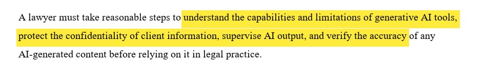 Representative text from Virginia AI ethics guidance, highlighted — IXSOR rendering